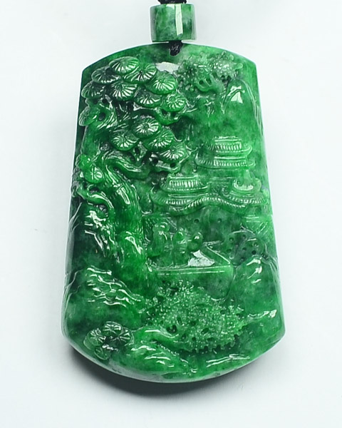 翠绿青山