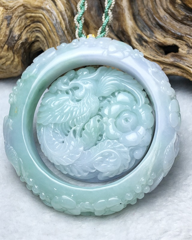 凤穿牡丹