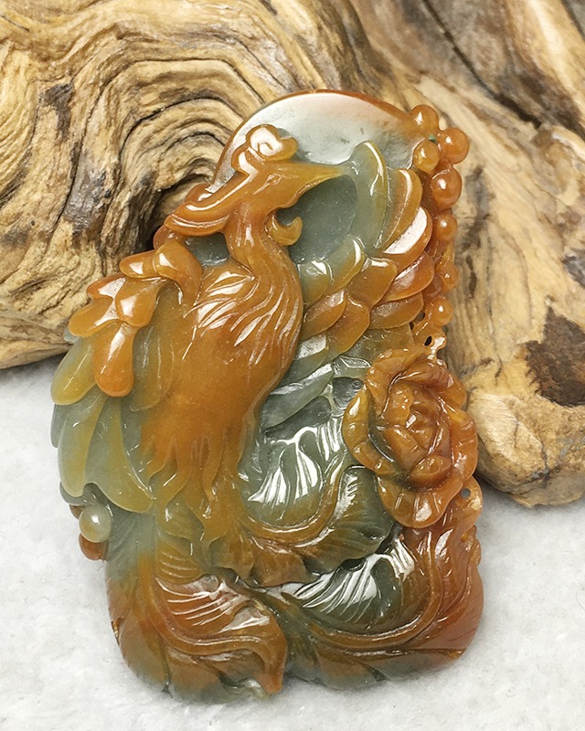 凤穿牡丹