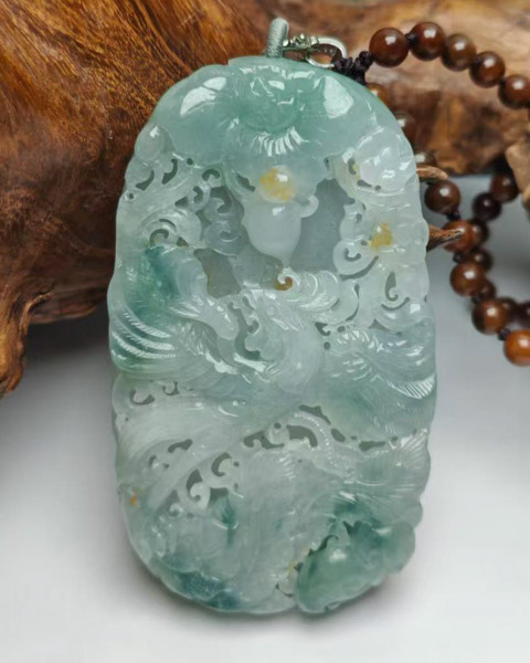 凤穿牡丹