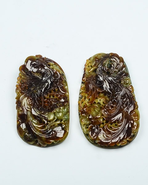 凤穿牡丹