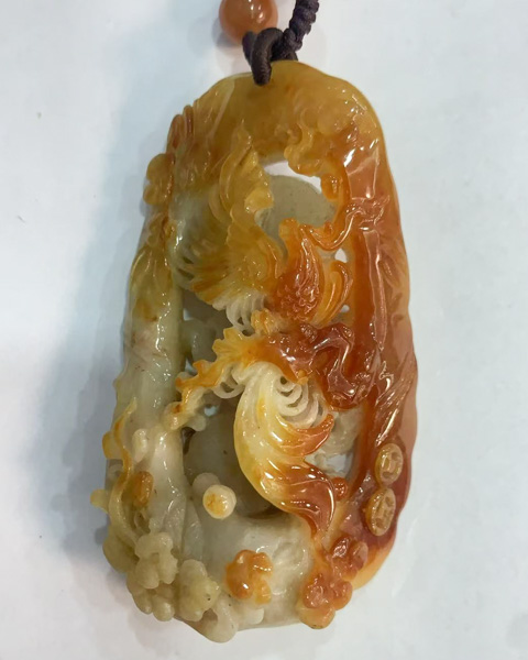 凤穿牡丹